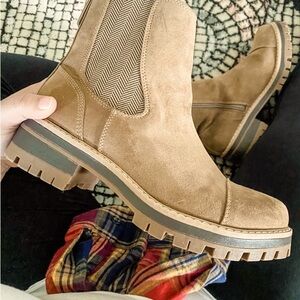 Stylish Time and Tru Tan Suede Boots